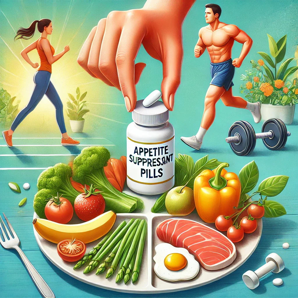 How to combine appetite suppressant pills with diet and exercise?