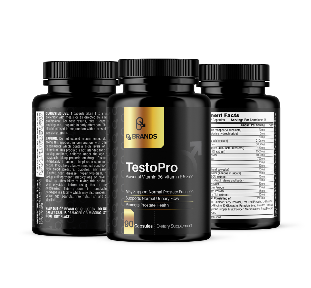 Men's Wellness Support Supplement – Nighttime Comfort & General Well-Being, 90 Capsules